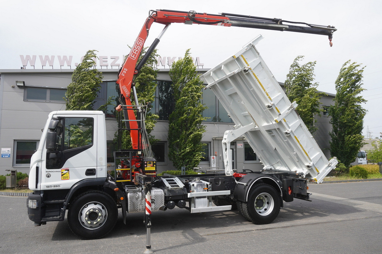 IVECO Eurocargo 160-250 / Fassi F95 crane / 120 tho. km / 3-sided tipper - Kraanaga veoauto: pilt 4 IVECO Eurocargo 160-250 / Fassi F95 crane / 120 tho. km / 3-sided tipper - Kraanaga veoauto: pilt 4