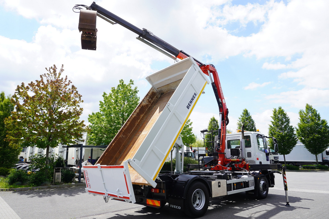 IVECO Eurocargo 160E22 EEV Dump truck / Bortmatic / Crane FASSI F95A.0.22 - Madelveok/ Platvormveok, Kraanaga veoauto: pilt 5 IVECO Eurocargo 160E22 EEV Dump truck / Bortmatic / Crane FASSI F95A.0.22 - Madelveok/ Platvormveok, Kraanaga veoauto: pilt 5