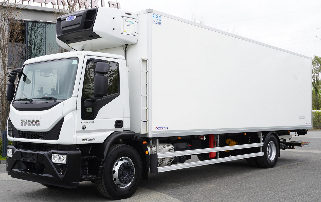 IVECO Eurocargo 190-280L E6 4x2 / Refrigerator / Dhollandia DHSM.20 tail lift / 21 pallets - Külmutiga veoauto: pilt 1 IVECO Eurocargo 190-280L E6 4x2 / Refrigerator / Dhollandia DHSM.20 tail lift / 21 pallets - Külmutiga veoauto: pilt 1