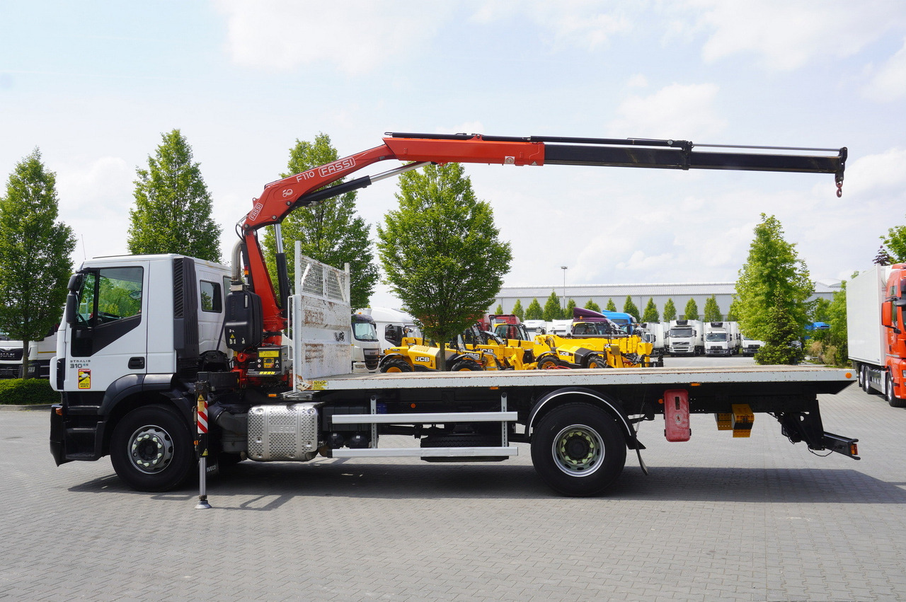 IVECO STRALIS 310 E6 / FASSI F110B / 630 MTH! / 4 t lift cap. / 19 t - Madelveok/ Platvormveok, Kraanaga veoauto: pilt 4 IVECO STRALIS 310 E6 / FASSI F110B / 630 MTH! / 4 t lift cap. / 19 t - Madelveok/ Platvormveok, Kraanaga veoauto: pilt 4