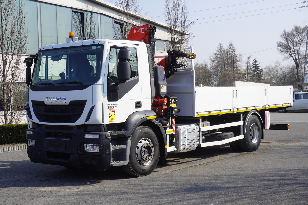 IVECO STRALIS 310 E6 / HDS FASSI 155 6.2 T / 250 thousand km - Madelveok/ Platvormveok, Kraanaga veoauto: pilt 2 IVECO STRALIS 310 E6 / HDS FASSI 155 6.2 T / 250 thousand km - Madelveok/ Platvormveok, Kraanaga veoauto: pilt 2
