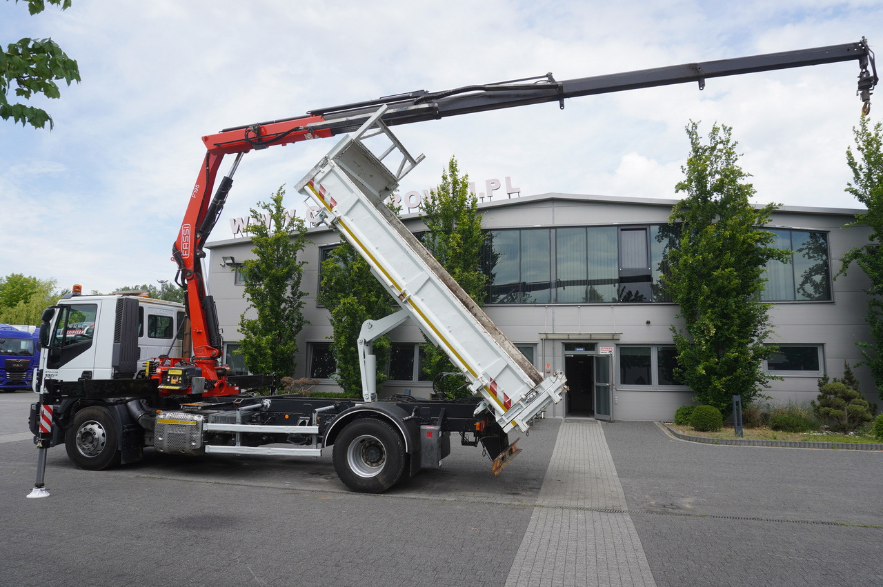 IVECO STRALIS 330 E6 / FASSI 195A 8.5 T / 3-side tipper - Kallurauto, Kraanaga veoauto: pilt 4 IVECO STRALIS 330 E6 / FASSI 195A 8.5 T / 3-side tipper - Kallurauto, Kraanaga veoauto: pilt 4