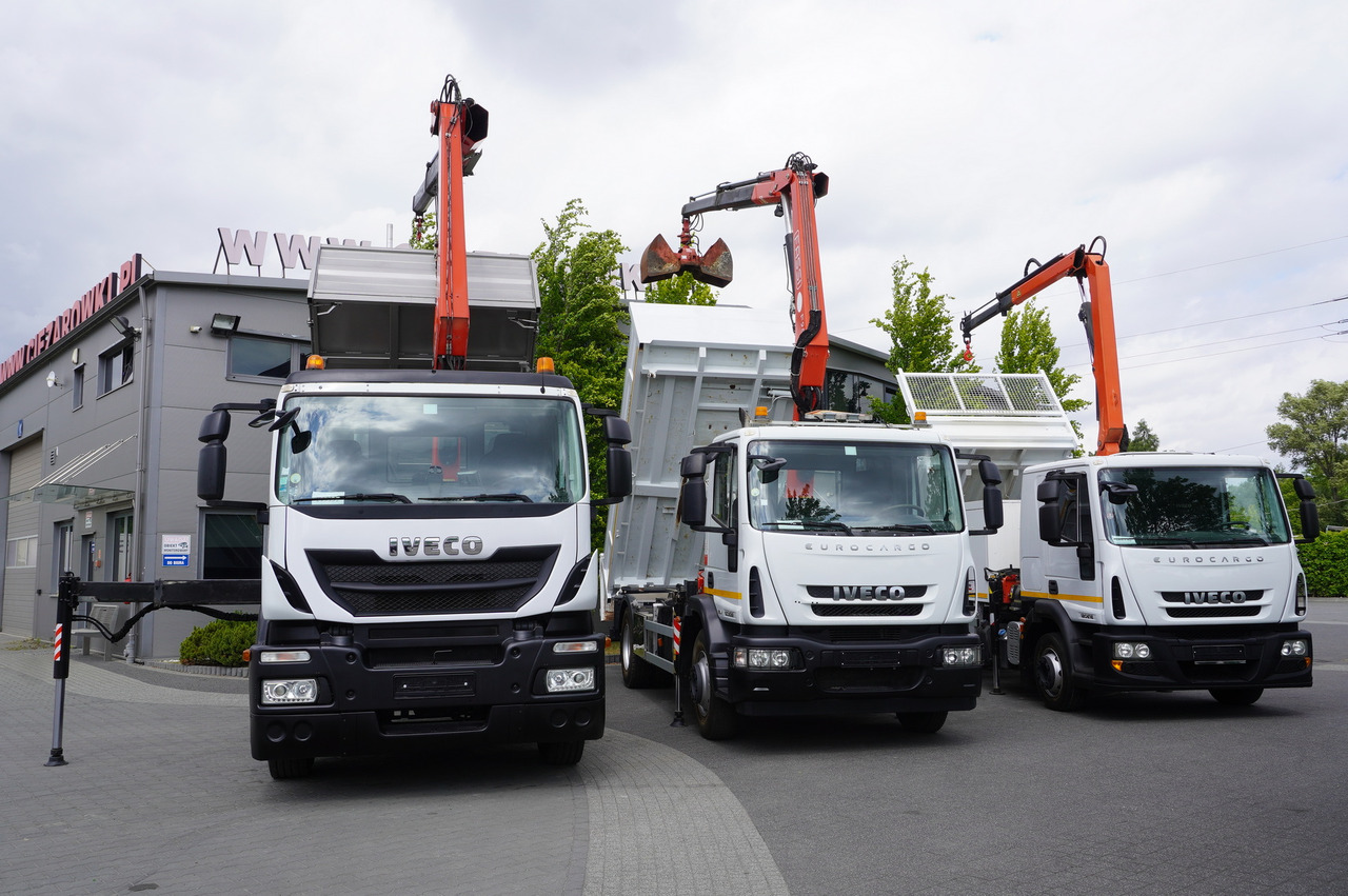 IVECO Stralis 310 E6 / NEW 3-sided tipper / Fassi F135 crane with remote control - Madelveok/ Platvormveok, Kraanaga veoauto: pilt 3 IVECO Stralis 310 E6 / NEW 3-sided tipper / Fassi F135 crane with remote control - Madelveok/ Platvormveok, Kraanaga veoauto: pilt 3