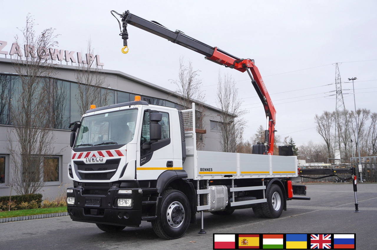 IVECO Stralis X-Way 310 4x2 E6 / Fassi F155 crane / 670 MTH / Remote control / Rotator / 130 tho. km - Kraanaga veoauto: pilt 1 IVECO Stralis X-Way 310 4x2 E6 / Fassi F155 crane / 670 MTH / Remote control / Rotator / 130 tho. km - Kraanaga veoauto: pilt 1