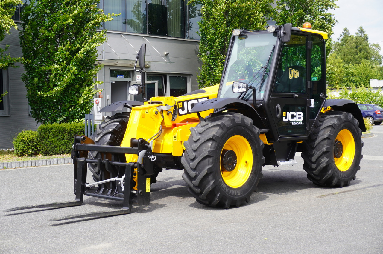 Teleskooprataslaadur JCB 526-56 AGRI Plus / 5.6 m telescopic loader / joystick: pilt 9