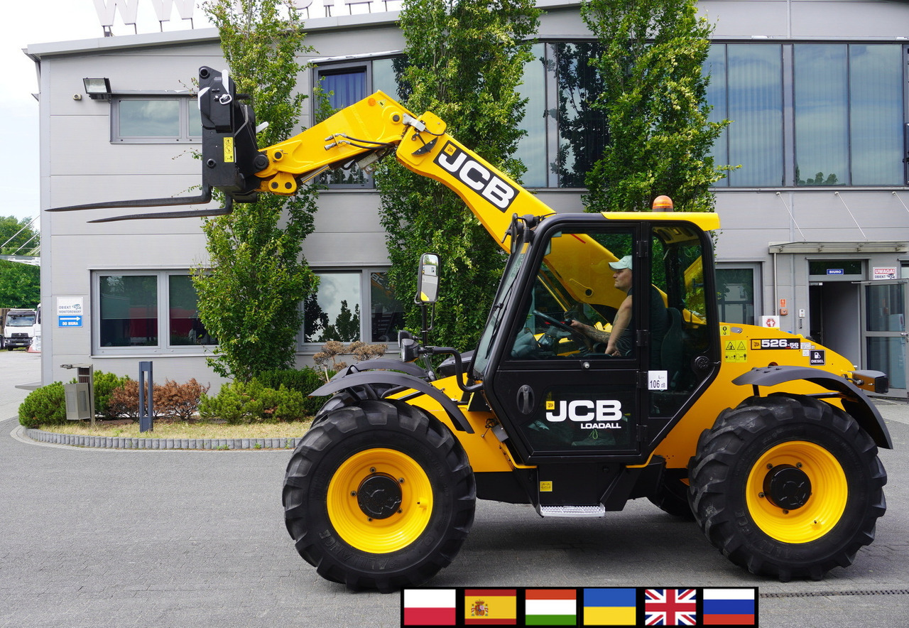 JCB 526-56 AGRI Plus / 5.6 m telescopic loader / joystick - Teleskooplaadur: pilt 1 JCB 526-56 AGRI Plus / 5.6 m telescopic loader / joystick - Teleskooplaadur: pilt 1