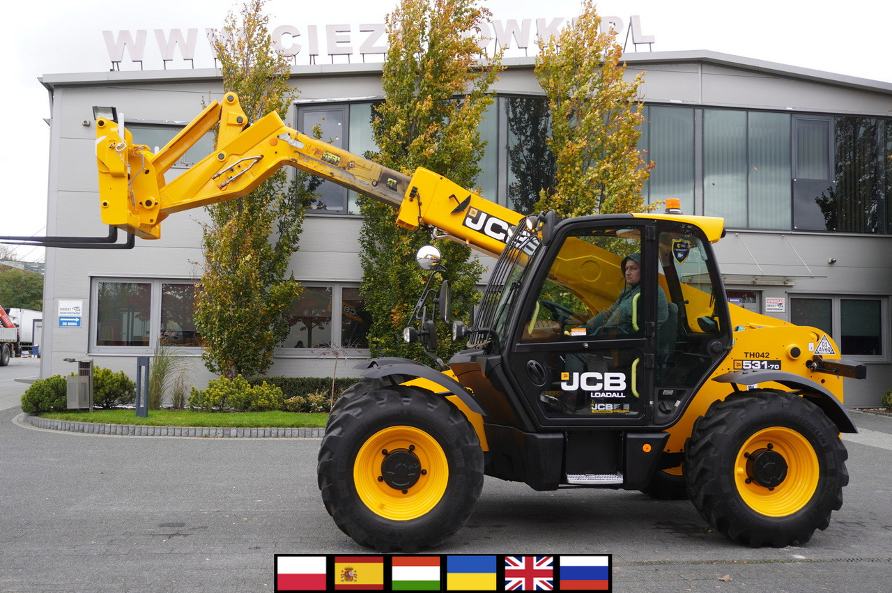 JCB 531-70 / 900 MTH telescopic charger! / 3.1 T / 7 M - Teleskooprataslaadur: pilt 1 JCB 531-70 / 900 MTH telescopic charger! / 3.1 T / 7 M - Teleskooprataslaadur: pilt 1