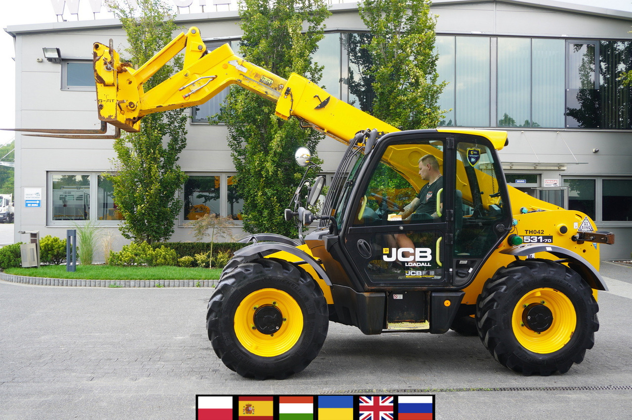 JCB 531-70 / 900 MTH telescopic charger! / 3.1 T / 7 M - Teleskooprataslaadur: pilt 1 JCB 531-70 / 900 MTH telescopic charger! / 3.1 T / 7 M - Teleskooprataslaadur: pilt 1