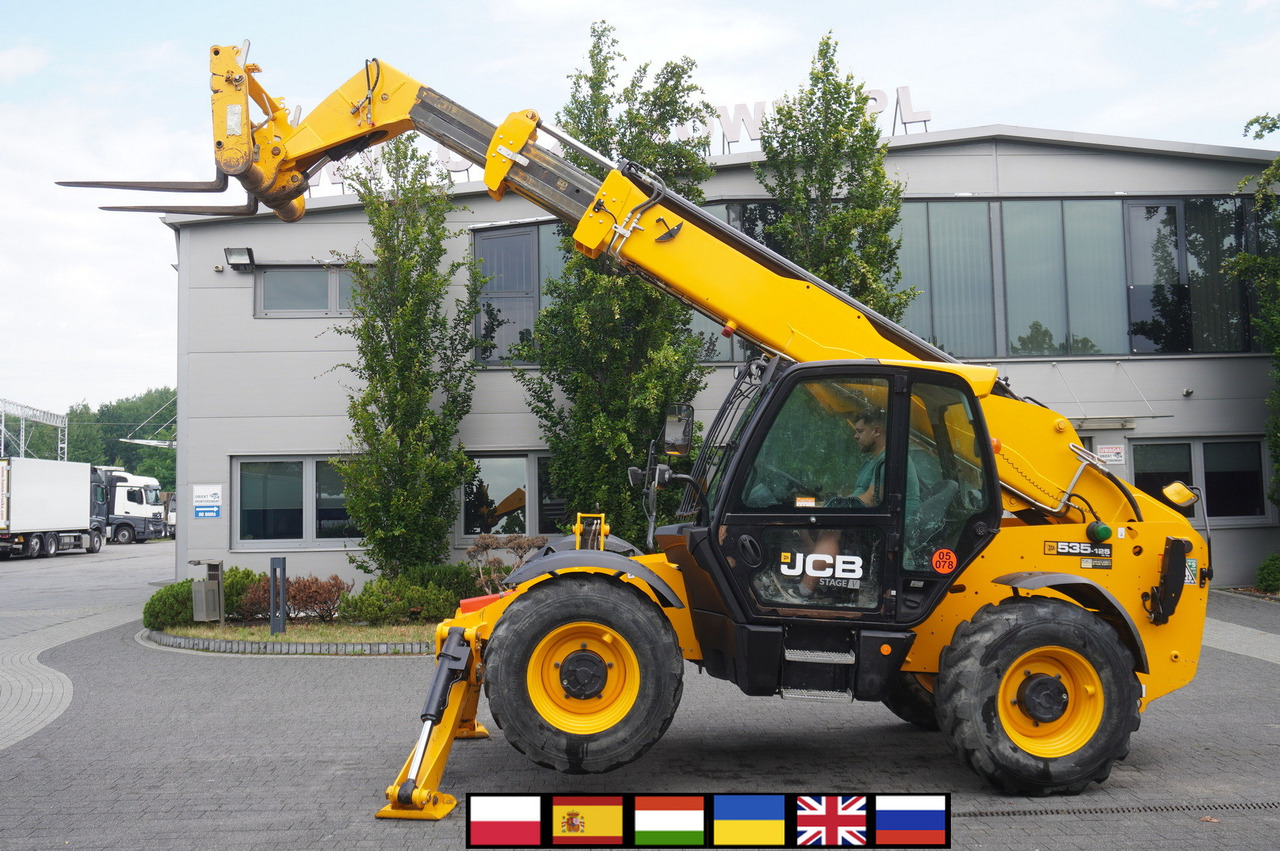 JCB 535-125 / 1500 MTH! / reach 12.5 m / 2021 / 3.5 t - Teleskooplaadur: pilt 1 JCB 535-125 / 1500 MTH! / reach 12.5 m / 2021 / 3.5 t - Teleskooplaadur: pilt 1