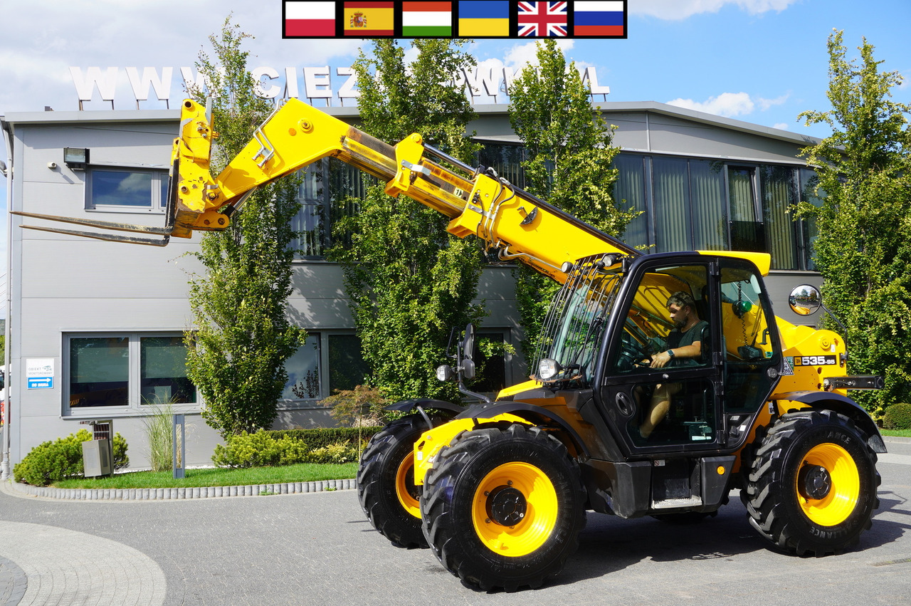 JCB 535-95 / 3.5 T / range 9.5 m / 700 MTH! - Teleskooprataslaadur: pilt 1 JCB 535-95 / 3.5 T / range 9.5 m / 700 MTH! - Teleskooprataslaadur: pilt 1