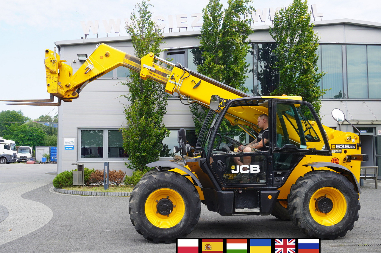 JCB 535-95 / 3.5 T / range 9.5 m / joystick / 2021 - Teleskooprataslaadur: pilt 1 JCB 535-95 / 3.5 T / range 9.5 m / joystick / 2021 - Teleskooprataslaadur: pilt 1