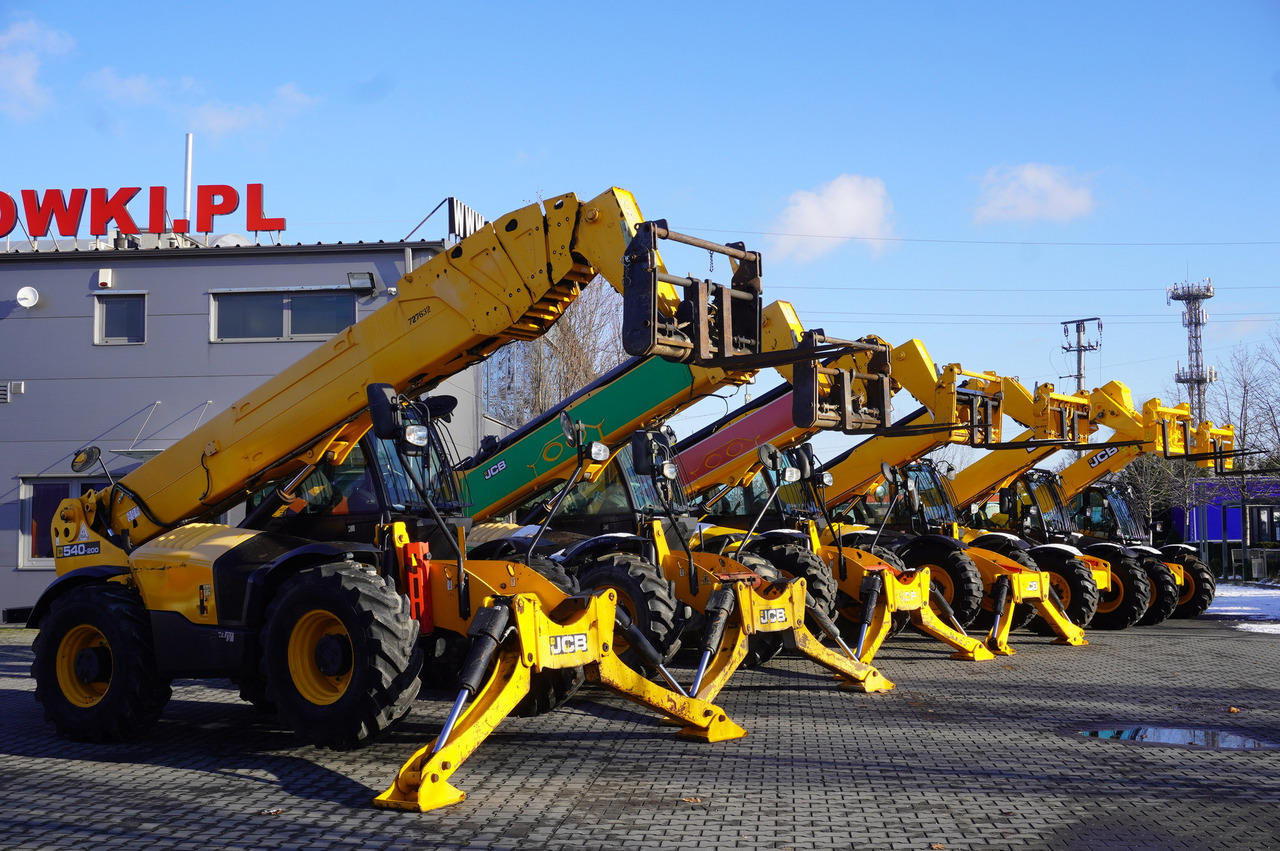 JCB 540-170 Telescopic Loader / 17m / joystick - Rataslaadur: pilt 1 JCB 540-170 Telescopic Loader / 17m / joystick - Rataslaadur: pilt 1