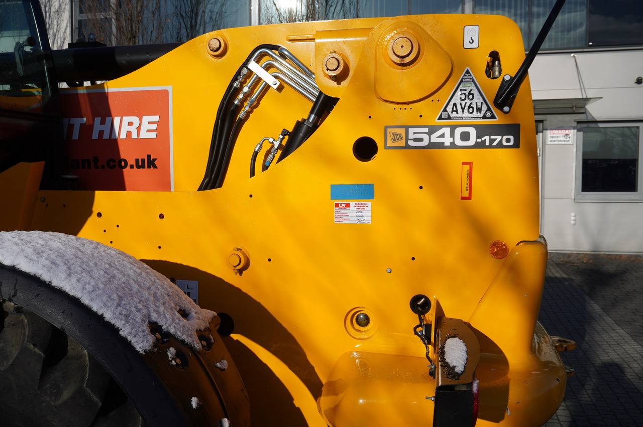 Teleskooprataslaadur JCB 540-170 Telescopic Loader / 17m / joystick: pilt 15
