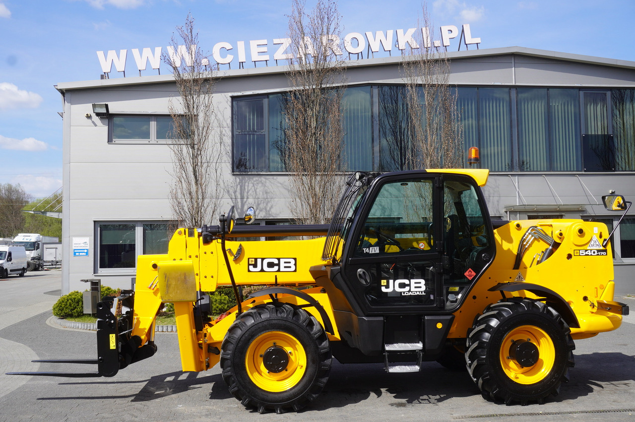 JCB 540-170 Telescopic Loader / 17m / joystick - Teleskooprataslaadur: pilt 4 JCB 540-170 Telescopic Loader / 17m / joystick - Teleskooprataslaadur: pilt 4