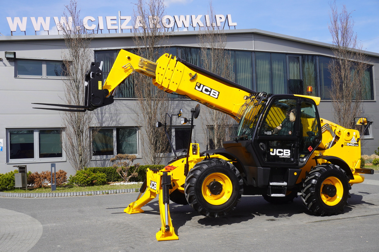 JCB 540-170 Telescopic Loader / 17m / joystick - Teleskooprataslaadur: pilt 4 JCB 540-170 Telescopic Loader / 17m / joystick - Teleskooprataslaadur: pilt 4