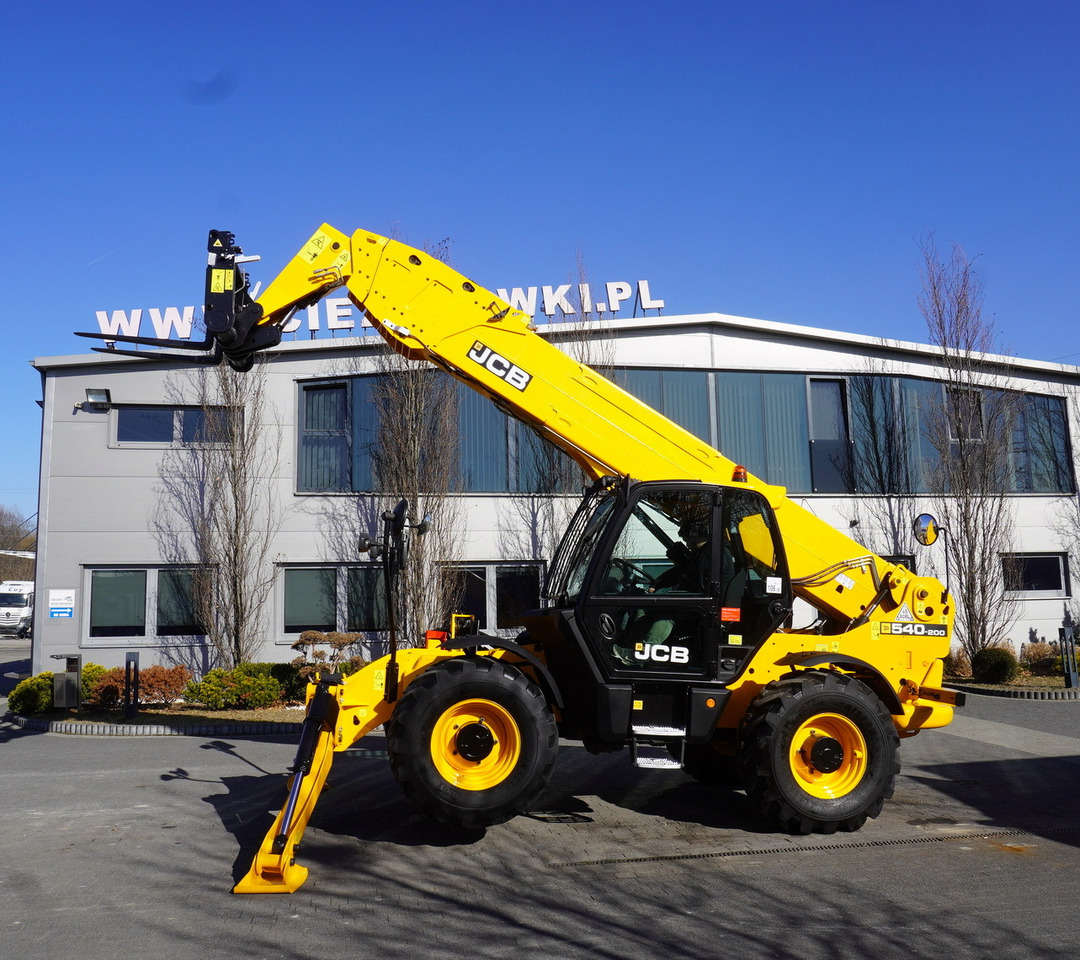 JCB 540-200 Telescopic Loader / 20m / joystick - Rataslaadur: pilt 1 JCB 540-200 Telescopic Loader / 20m / joystick - Rataslaadur: pilt 1