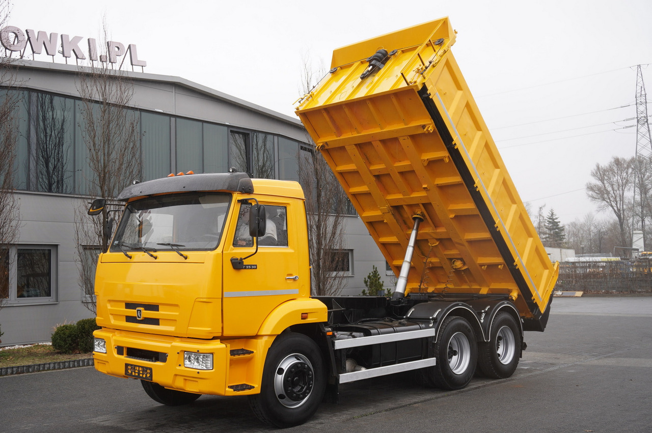 KAMAZ T2530 E5 6×4 / 3-sided tipper - Kallurauto, Kraanaga veoauto: pilt 1 KAMAZ T2530 E5 6×4 / 3-sided tipper - Kallurauto, Kraanaga veoauto: pilt 1