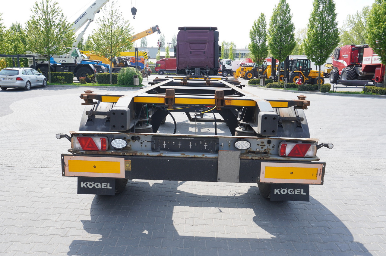KOGEL AWE 18, two-axle, BDF, 7.5m chassis , air suspension, SAF axles - Šassii järelhaagis: pilt 5 KOGEL AWE 18, two-axle, BDF, 7.5m chassis , air suspension, SAF axles - Šassii järelhaagis: pilt 5