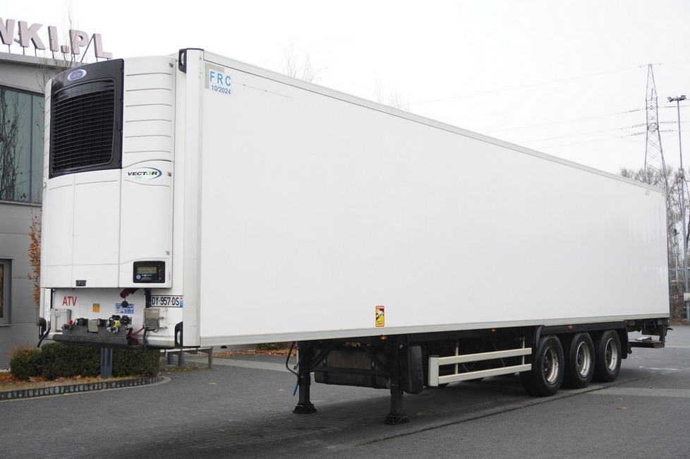 LAMBERET refrigerated semi-trailer / Carrier Vector 1550 unit - Külmutiga poolhaagis: pilt 2 LAMBERET refrigerated semi-trailer / Carrier Vector 1550 unit - Külmutiga poolhaagis: pilt 2