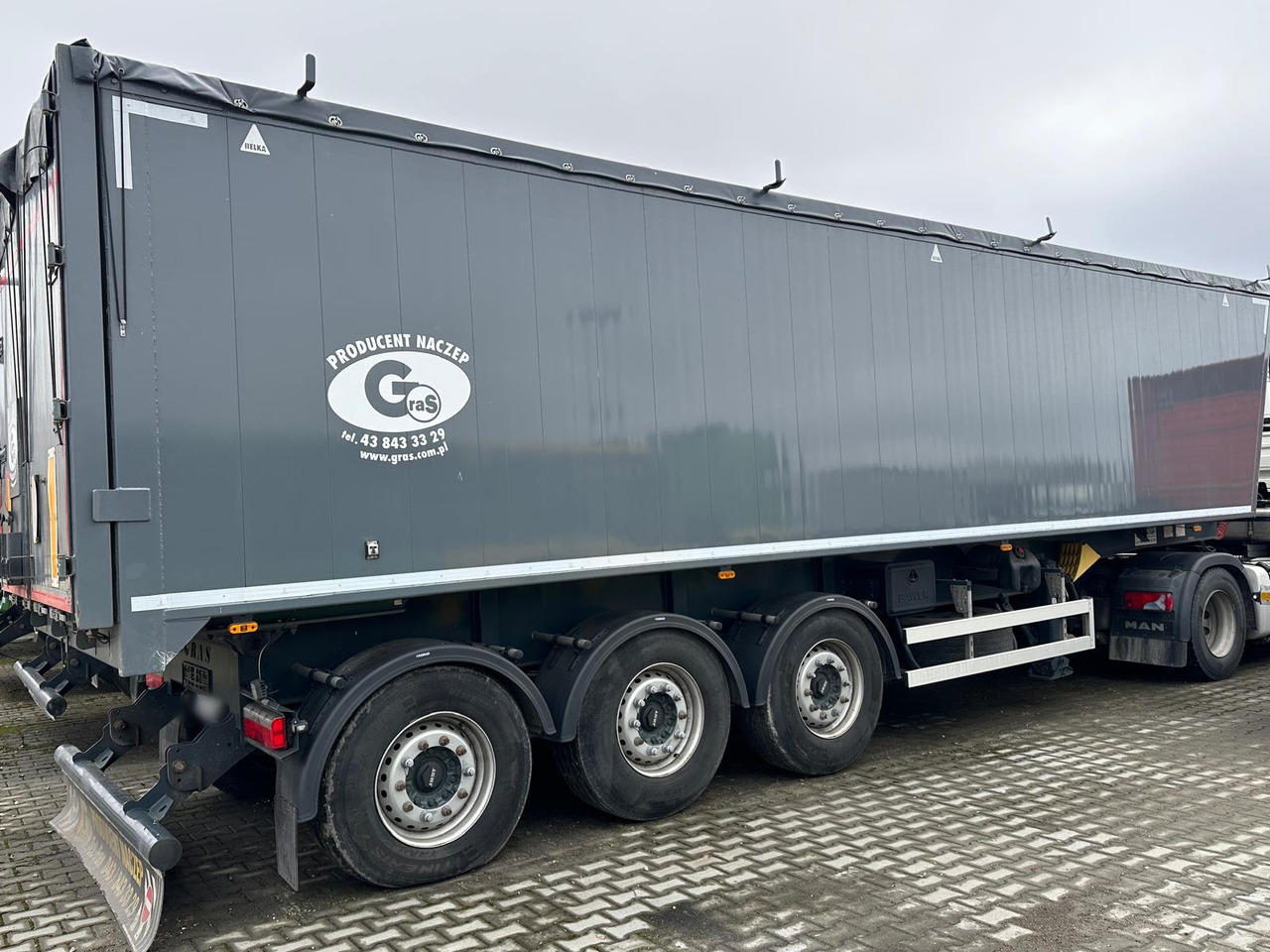 LEGRAS GS tipper / 50 m3 semi-trailer! / 2023 / 2 units - Kallur-poolhaagis: pilt 4 LEGRAS GS tipper / 50 m3 semi-trailer! / 2023 / 2 units - Kallur-poolhaagis: pilt 4