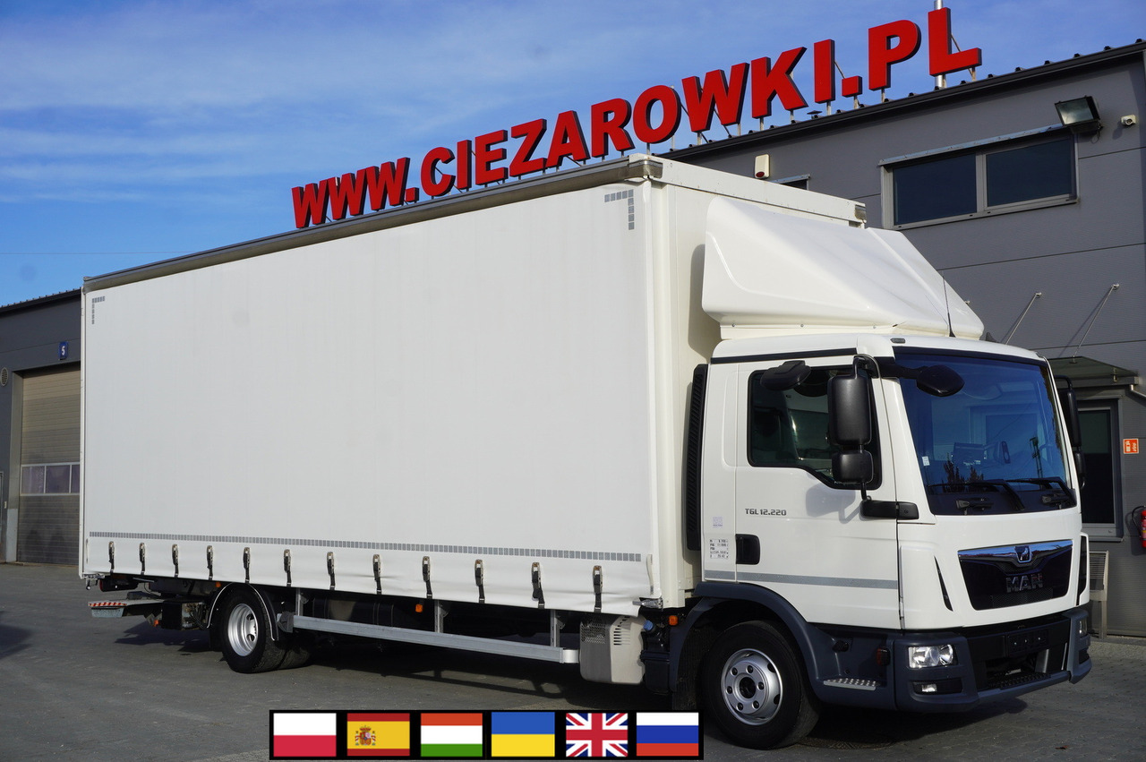 MAN TGL 12.220 / Curtainsider 19 EPAL / 140 tho. km - Tent veoauto: pilt 1 MAN TGL 12.220 / Curtainsider 19 EPAL / 140 tho. km - Tent veoauto: pilt 1