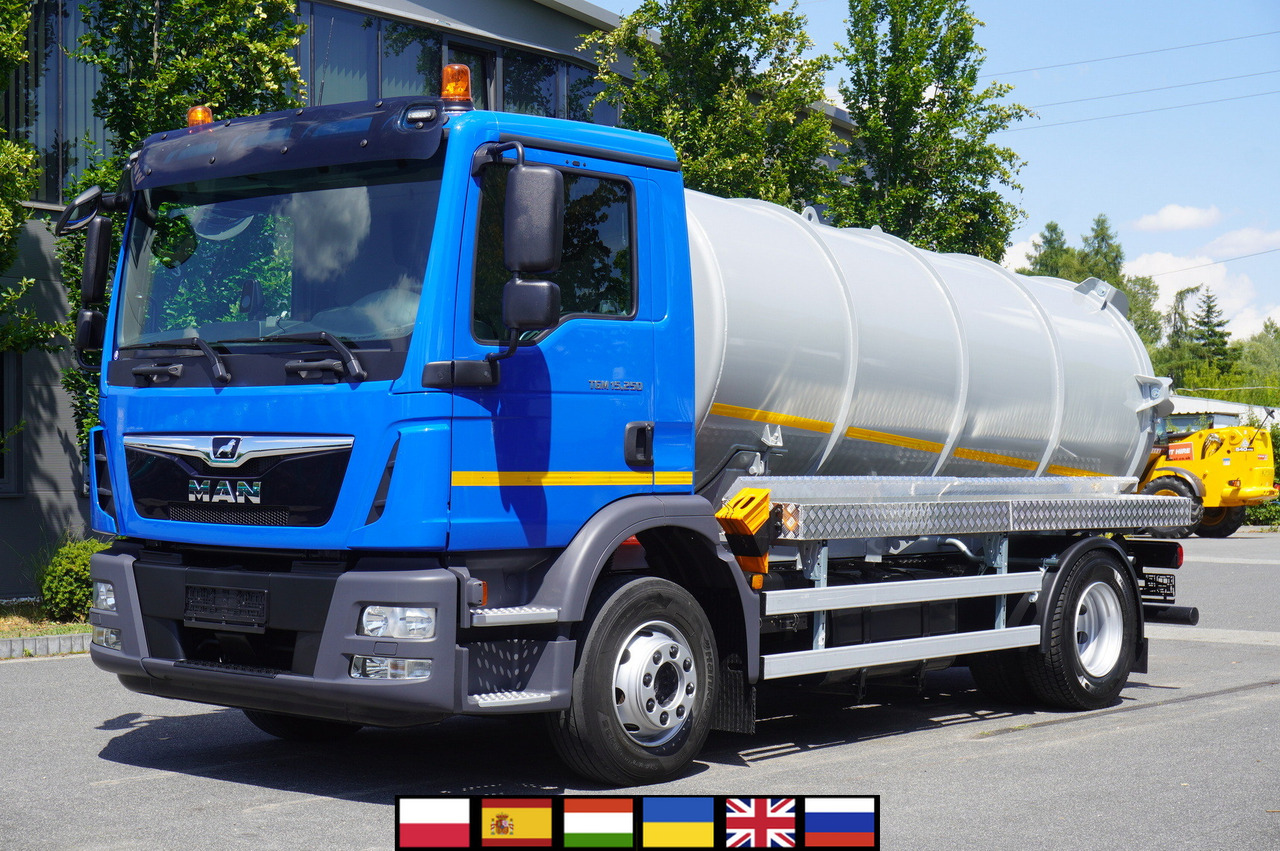 MAN TGM 15.250 / NEW septic tank (07/2025) superstructure 8000 l / 160 tho. km - Lägapütt: pilt 1 MAN TGM 15.250 / NEW septic tank (07/2025) superstructure 8000 l / 160 tho. km - Lägapütt: pilt 1