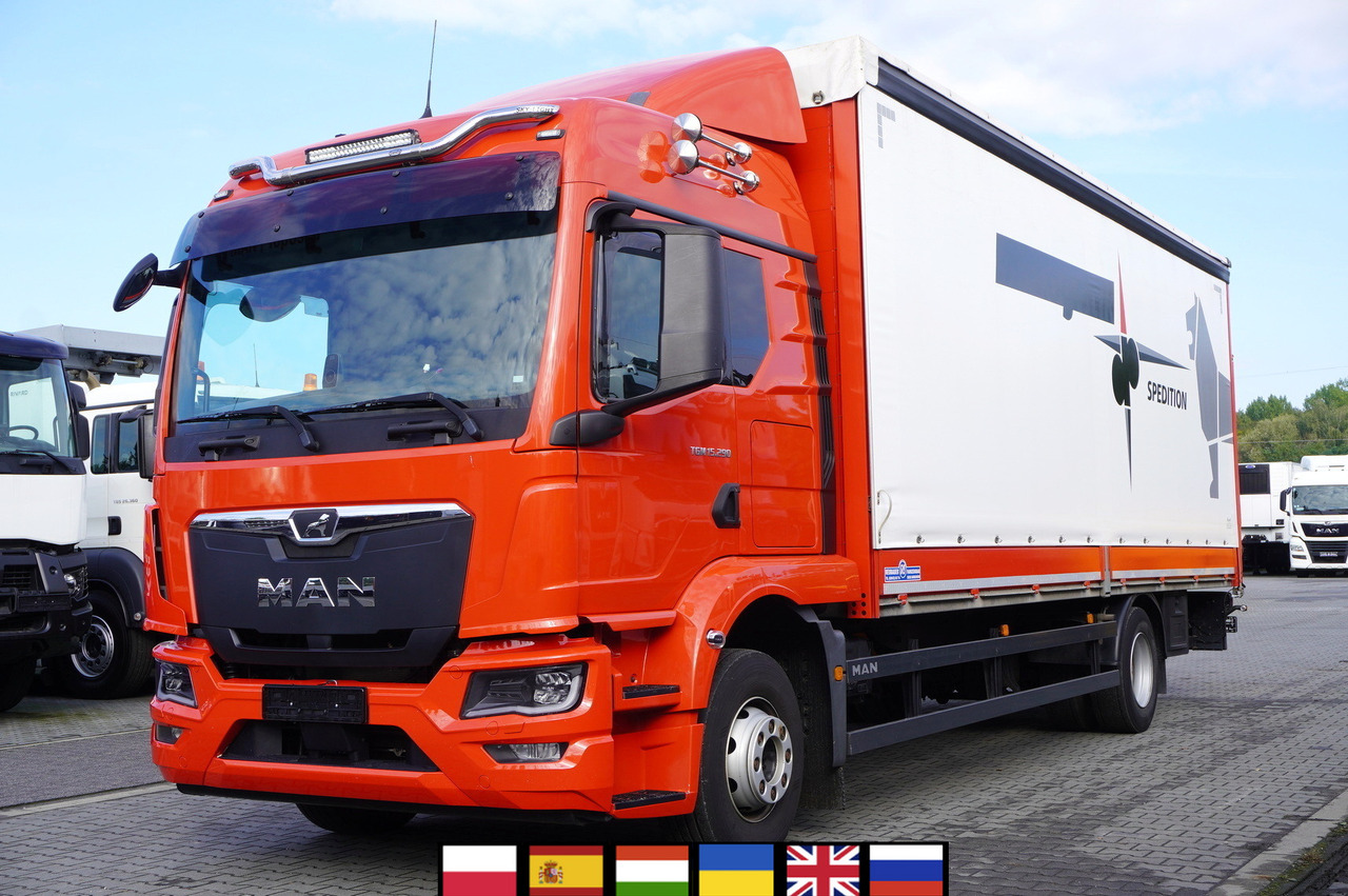 MAN TGM 15.290 / Curtainsider 17 EPAL / 2022 - Tent veoauto: pilt 1 MAN TGM 15.290 / Curtainsider 17 EPAL / 2022 - Tent veoauto: pilt 1
