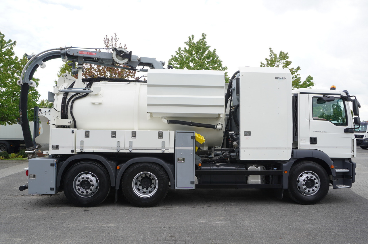 MAN TGM 26.340 E6 / RIVARD sewage cleaner 11.8 m3 / 170 tho. km / steered axle - Vaakumveok: pilt 2 MAN TGM 26.340 E6 / RIVARD sewage cleaner 11.8 m3 / 170 tho. km / steered axle - Vaakumveok: pilt 2