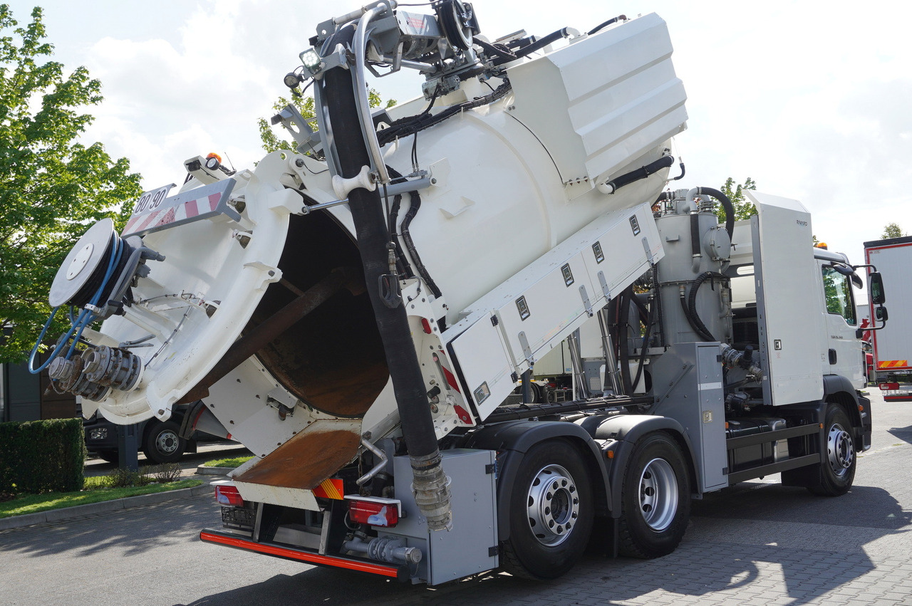 MAN TGM 26.340 E6 / RIVARD sewage cleaner 11.8 m3 / 170 tho. km / steered axle - Vaakumveok: pilt 3 MAN TGM 26.340 E6 / RIVARD sewage cleaner 11.8 m3 / 170 tho. km / steered axle - Vaakumveok: pilt 3