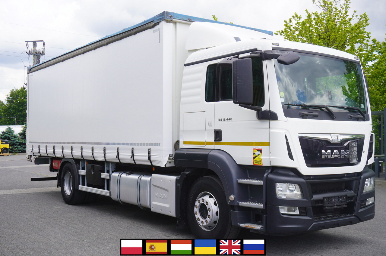 MAN TGS 18.440 / 19 EPAL curtainsider / Sleeper cab - Kallurauto: pilt 1 MAN TGS 18.440 / 19 EPAL curtainsider / Sleeper cab - Kallurauto: pilt 1