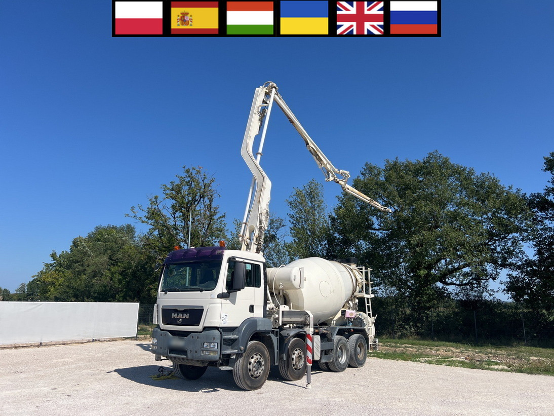 MAN TGS 32.400 8x4 Concrete Mixer Pump truck / 426 MTH !!! / 18 meters - Betoonipump: pilt 1 MAN TGS 32.400 8x4 Concrete Mixer Pump truck / 426 MTH !!! / 18 meters - Betoonipump: pilt 1