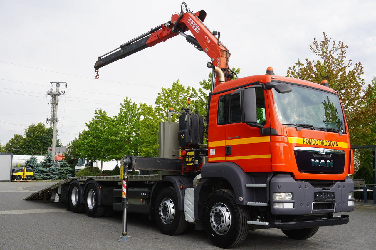 MAN TGS 35.360 E5 8x2 / FASSI F165 / 5.4 T cap. / 8.25 m reach - Puksiirauto: pilt 2 MAN TGS 35.360 E5 8x2 / FASSI F165 / 5.4 T cap. / 8.25 m reach - Puksiirauto: pilt 2