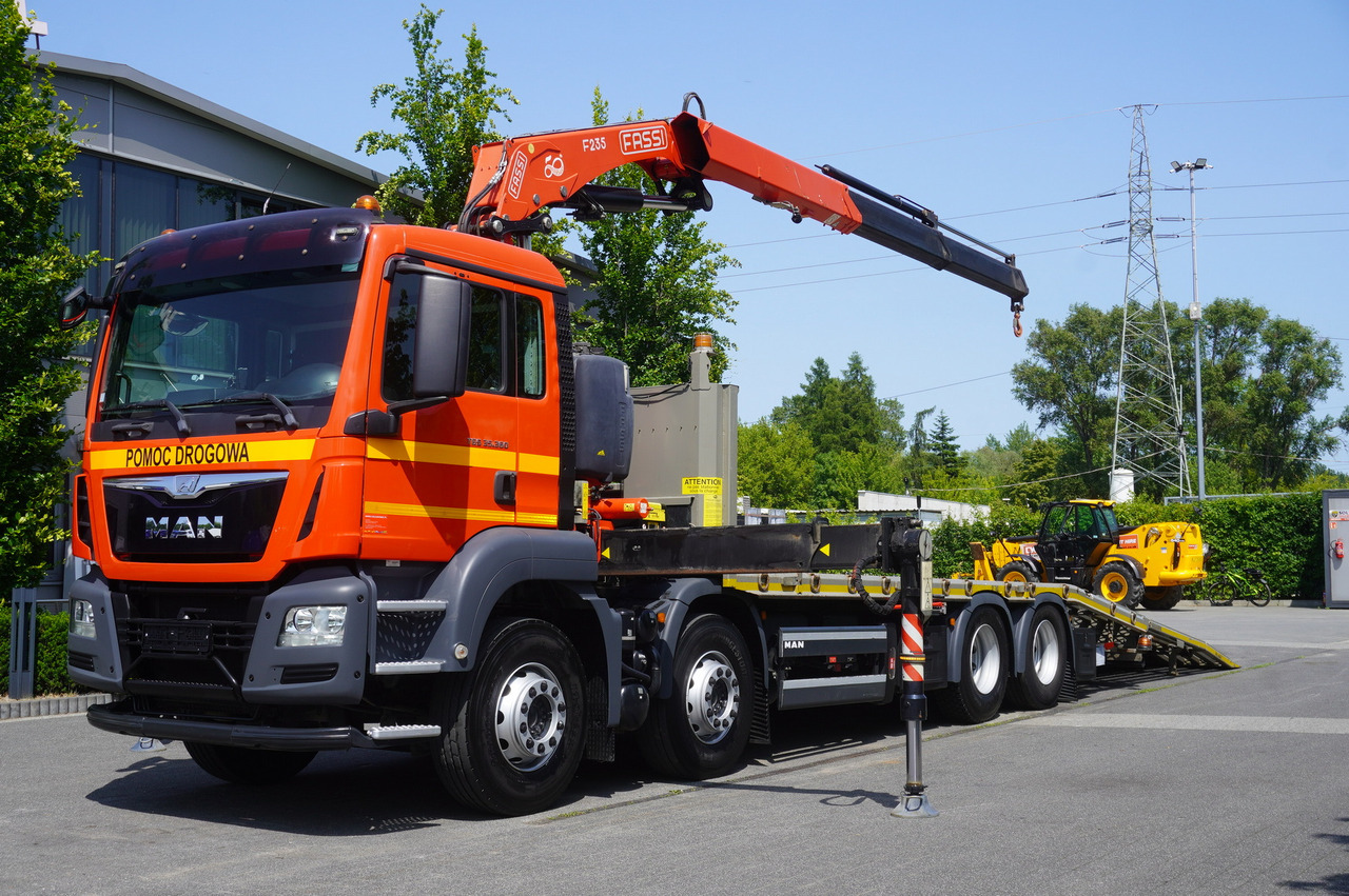 MAN TGS 35.360 E6 8x2 / FASSI F235 crane / 6.5 T cap. / 8.3 m reach - Kraanaga veoauto: pilt 2 MAN TGS 35.360 E6 8x2 / FASSI F235 crane / 6.5 T cap. / 8.3 m reach - Kraanaga veoauto: pilt 2