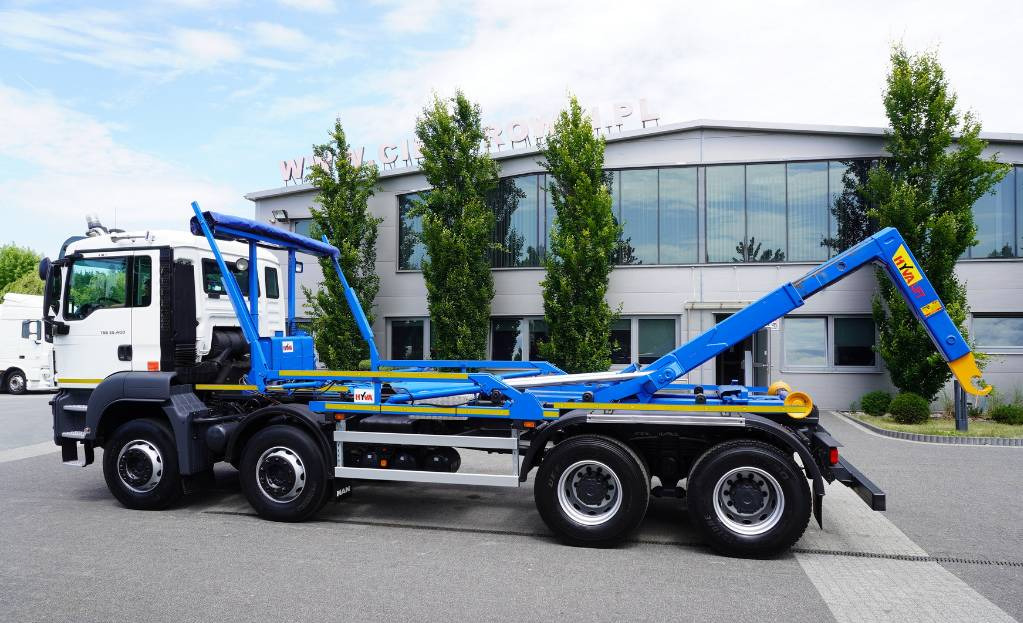 MAN TGS 35.400 8×4 HYVA LIFT 32.56 SE hooklift - Konkstõstukiga veoauto: pilt 3 MAN TGS 35.400 8×4 HYVA LIFT 32.56 SE hooklift - Konkstõstukiga veoauto: pilt 3