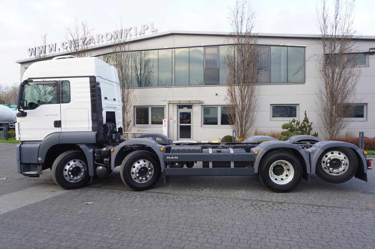 MAN TGS 35.420 8×2 / Chassis 6.4 m / 3 steered axles - Kabiinišassiiga veoauto, Kraanaga veoauto: pilt 4 MAN TGS 35.420 8×2 / Chassis 6.4 m / 3 steered axles - Kabiinišassiiga veoauto, Kraanaga veoauto: pilt 4