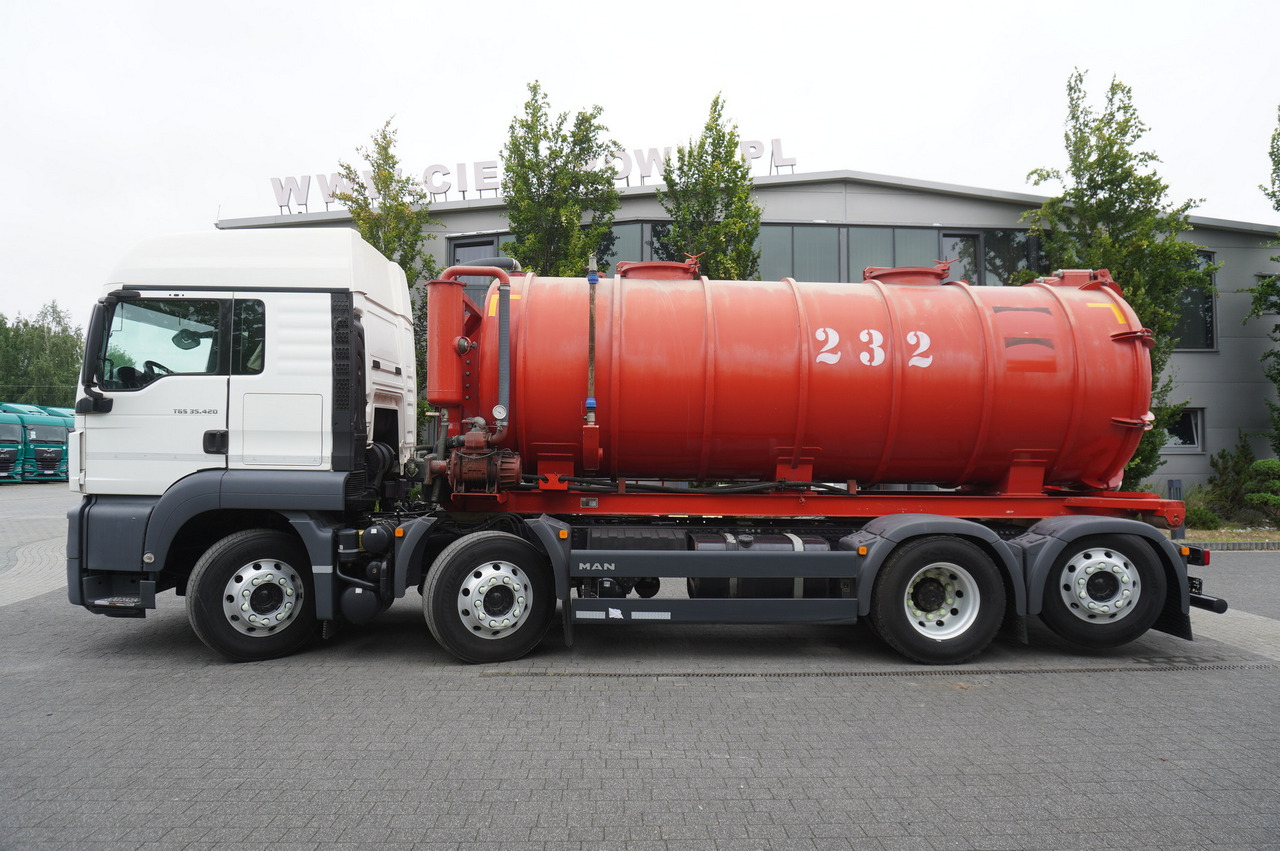 MAN TGS 35.420 8×2 / NEW septic barrel 13000 L / 3 steered axles - Segupihusti: pilt 2 MAN TGS 35.420 8×2 / NEW septic barrel 13000 L / 3 steered axles - Segupihusti: pilt 2