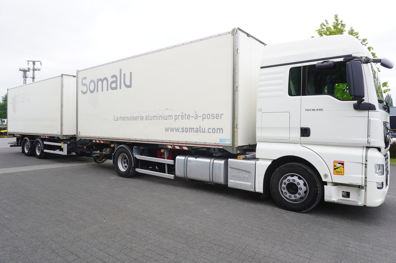MAN TGX 18.430 / 18 EPAL box / Fruehauf 18 EPAL box trailer / 2021 - Kasti veoauto: pilt 4 MAN TGX 18.430 / 18 EPAL box / Fruehauf 18 EPAL box trailer / 2021 - Kasti veoauto: pilt 4