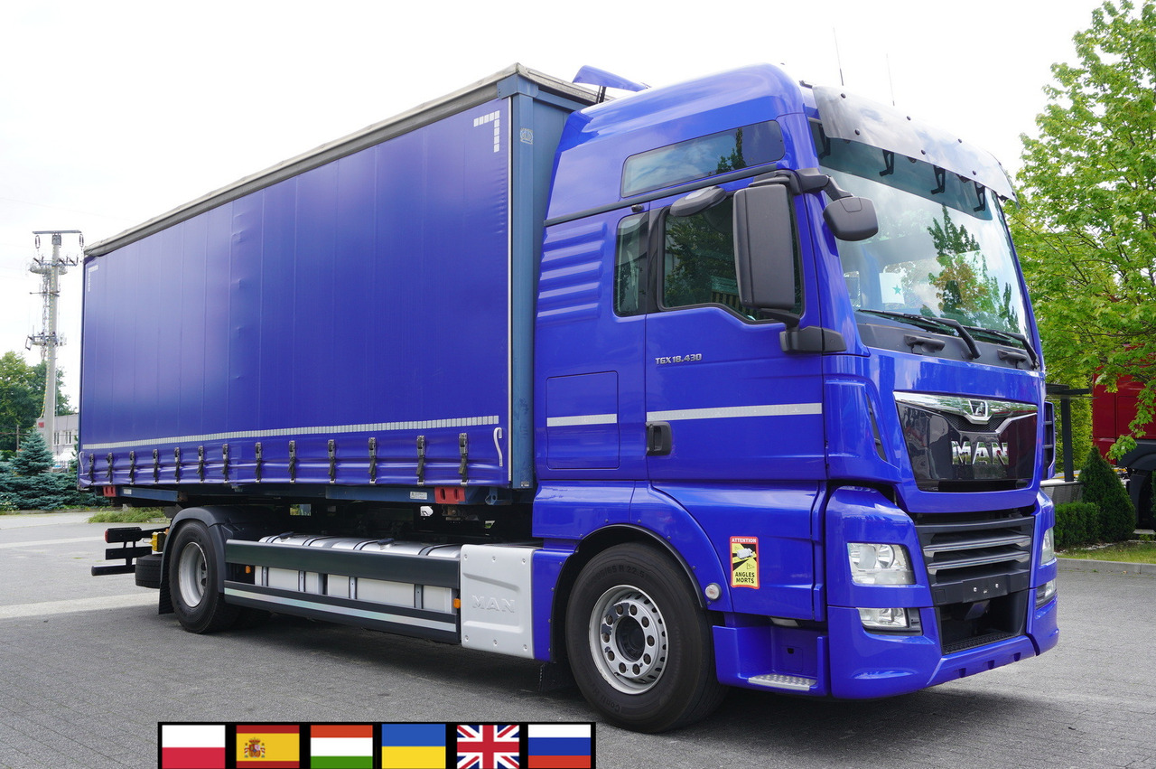 MAN TGX 18.430 / Curtainsider 18 EPAL / Sleeper cab / 2021 / 4 units - Tent veoauto: pilt 1 MAN TGX 18.430 / Curtainsider 18 EPAL / Sleeper cab / 2021 / 4 units - Tent veoauto: pilt 1