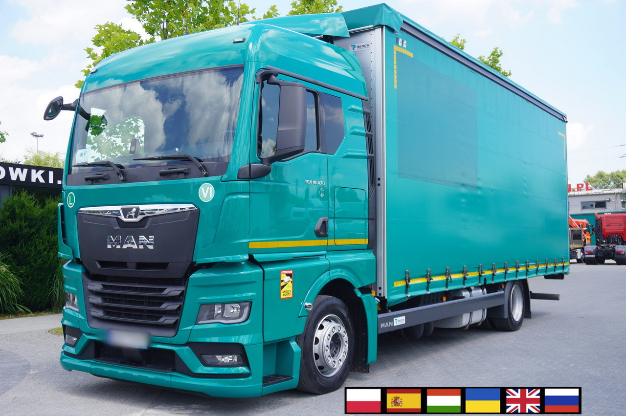 MAN TGX 18.470 / 2022 / Curtainsider 19 EPAL / Retarder / 15 units - Tent veoauto: pilt 1 MAN TGX 18.470 / 2022 / Curtainsider 19 EPAL / Retarder / 15 units - Tent veoauto: pilt 1