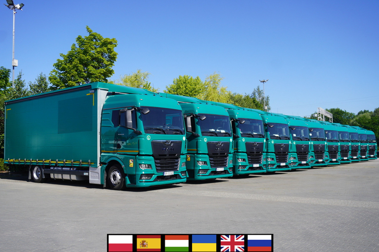 MAN TGX 18.470 / 2022 / Curtainsider 19 EPAL / Retarder / 15 units - Tent veoauto: pilt 1 MAN TGX 18.470 / 2022 / Curtainsider 19 EPAL / Retarder / 15 units - Tent veoauto: pilt 1