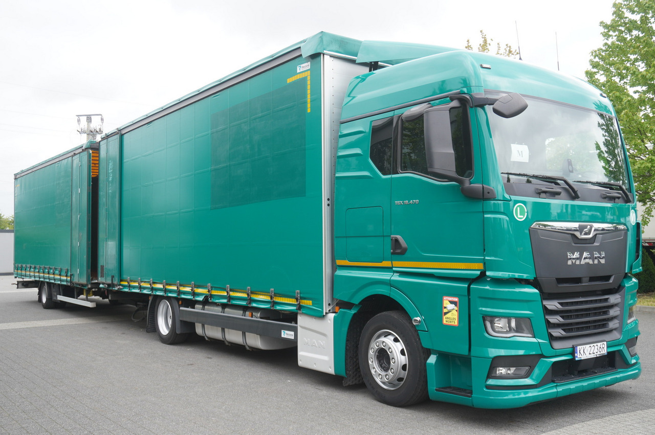 MAN TGX 18.470 / Trailer 19 EPAL / Curtainsider 19 EPAL / 2022 / Retarder / 15 units - Tent veoauto: pilt 3 MAN TGX 18.470 / Trailer 19 EPAL / Curtainsider 19 EPAL / 2022 / Retarder / 15 units - Tent veoauto: pilt 3