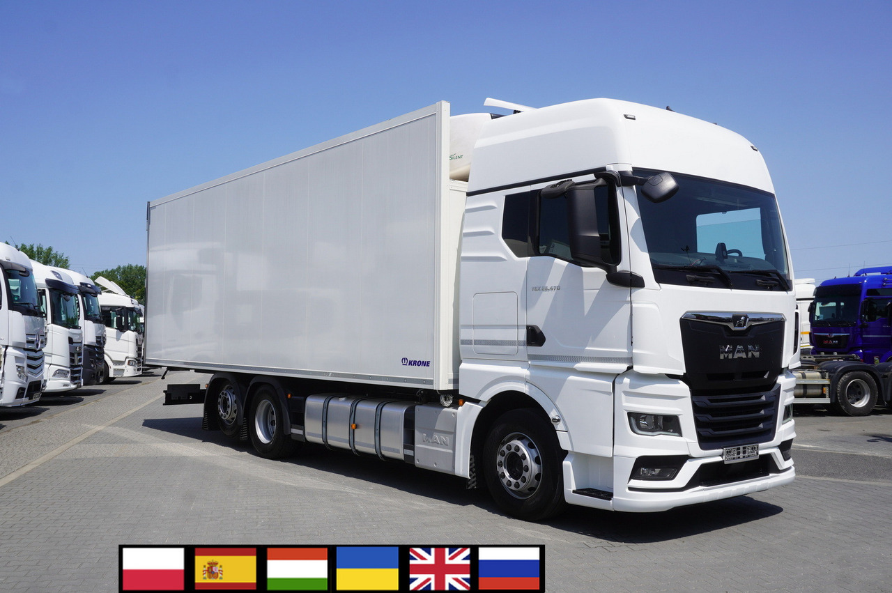 MAN TGX 26.470 / 2022 / Krone Refrigerator 40 EPAL Multitemp Dopplestock / Carrier Supra 950 MT - Külmutiga veoauto: pilt 1 MAN TGX 26.470 / 2022 / Krone Refrigerator 40 EPAL Multitemp Dopplestock / Carrier Supra 950 MT - Külmutiga veoauto: pilt 1