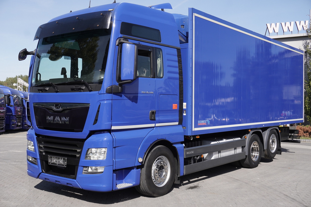 MAN TGX 26.500 E6 XXL / Schmitz 19 pallets / Thermoking / steering axle - Külmutiga veoauto: pilt 1 MAN TGX 26.500 E6 XXL / Schmitz 19 pallets / Thermoking / steering axle - Külmutiga veoauto: pilt 1
