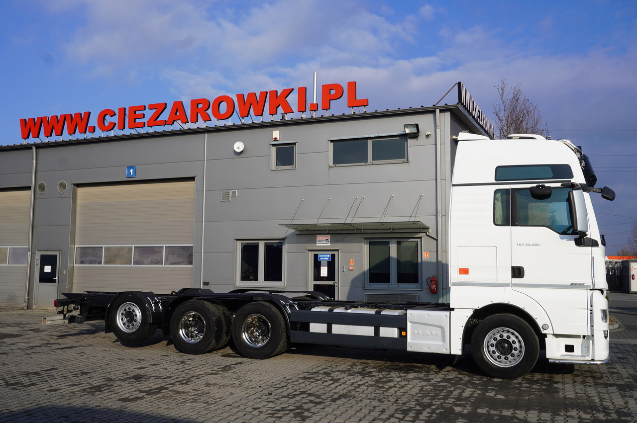 MAN TGX 35.580 E6 8x4/4 - 8.8m chassis frame - Kraanaga veoauto: pilt 4 MAN TGX 35.580 E6 8x4/4 - 8.8m chassis frame - Kraanaga veoauto: pilt 4