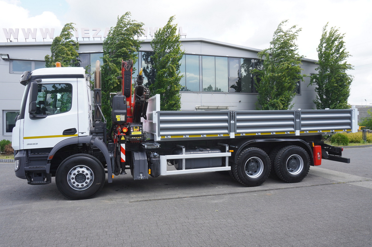 MERCEDES-BENZ AROCS 2633 6x4 / 5.5 T crane FASSI F135 / Tipper 15 EPAL - Kallurauto, Kraanaga veoauto: pilt 3 MERCEDES-BENZ AROCS 2633 6x4 / 5.5 T crane FASSI F135 / Tipper 15 EPAL - Kallurauto, Kraanaga veoauto: pilt 3