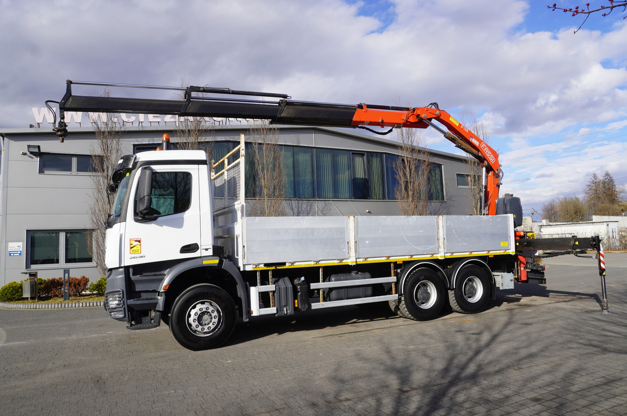 MERCEDES-BENZ AROCS 2636 Flatbed / HDS FASSI F175 7.7 T / 150,000 km - Kraanaga veoauto: pilt 4 MERCEDES-BENZ AROCS 2636 Flatbed / HDS FASSI F175 7.7 T / 150,000 km - Kraanaga veoauto: pilt 4