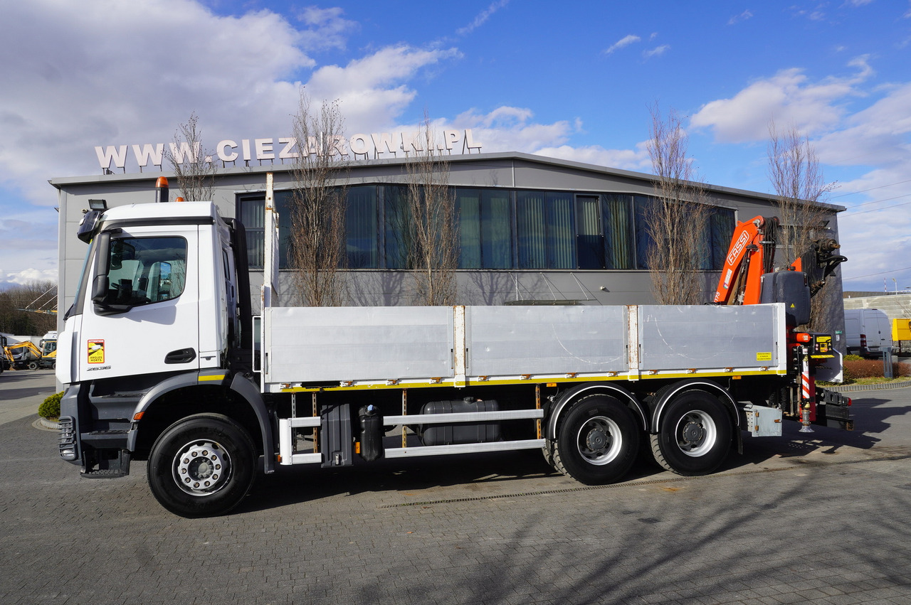 MERCEDES-BENZ AROCS 2636 Flatbed / HDS FASSI F175 7.7 T / 150,000 km - Kraanaga veoauto: pilt 3 MERCEDES-BENZ AROCS 2636 Flatbed / HDS FASSI F175 7.7 T / 150,000 km - Kraanaga veoauto: pilt 3