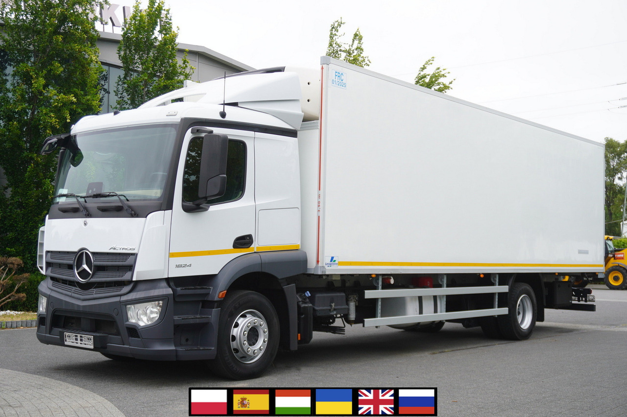 MERCEDES-BENZ Actros 1824 / Refrigerator 22 EPAL / Carrier Supra 950 / Sleeping cabin - Külmutiga veoauto: pilt 1 MERCEDES-BENZ Actros 1824 / Refrigerator 22 EPAL / Carrier Supra 950 / Sleeping cabin - Külmutiga veoauto: pilt 1