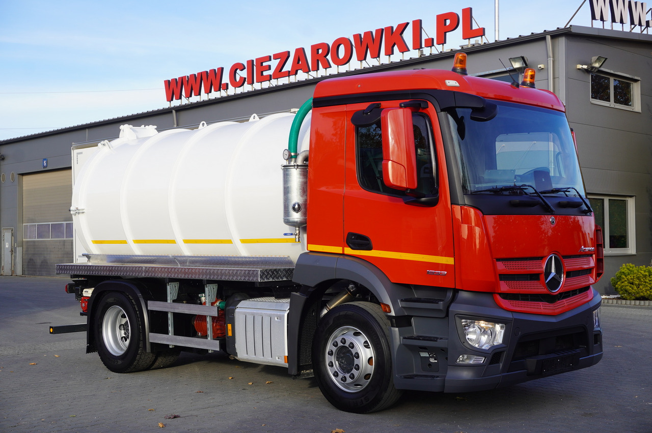MERCEDES-BENZ Actros 1833 / 260 tho. km / NEW septic tank 11000 l - Tsisternauto: pilt 1 MERCEDES-BENZ Actros 1833 / 260 tho. km / NEW septic tank 11000 l - Tsisternauto: pilt 1