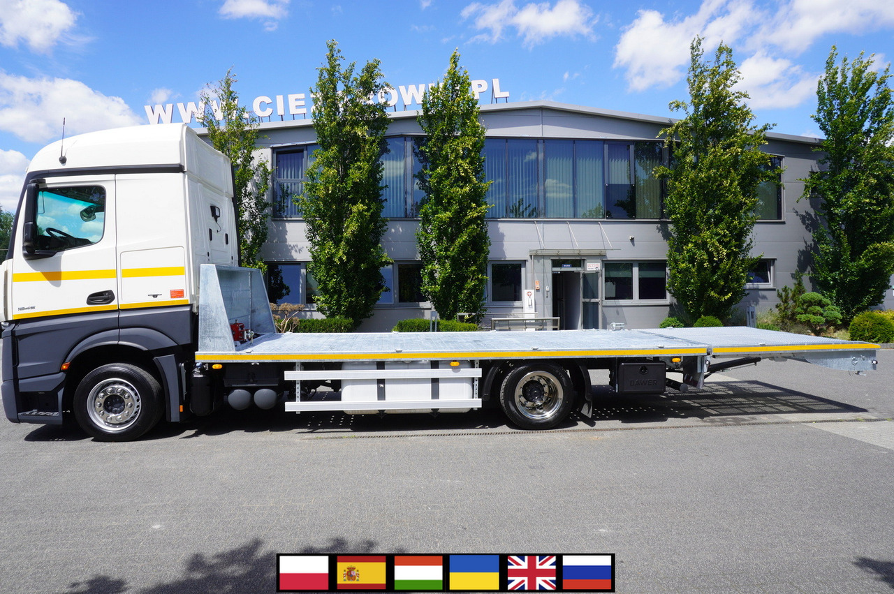 MERCEDES-BENZ Actros 1845 4×2 E6 / NEW tow truck platform 8.3 m / Sleeper cab - Puksiirauto: pilt 1 MERCEDES-BENZ Actros 1845 4×2 E6 / NEW tow truck platform 8.3 m / Sleeper cab - Puksiirauto: pilt 1